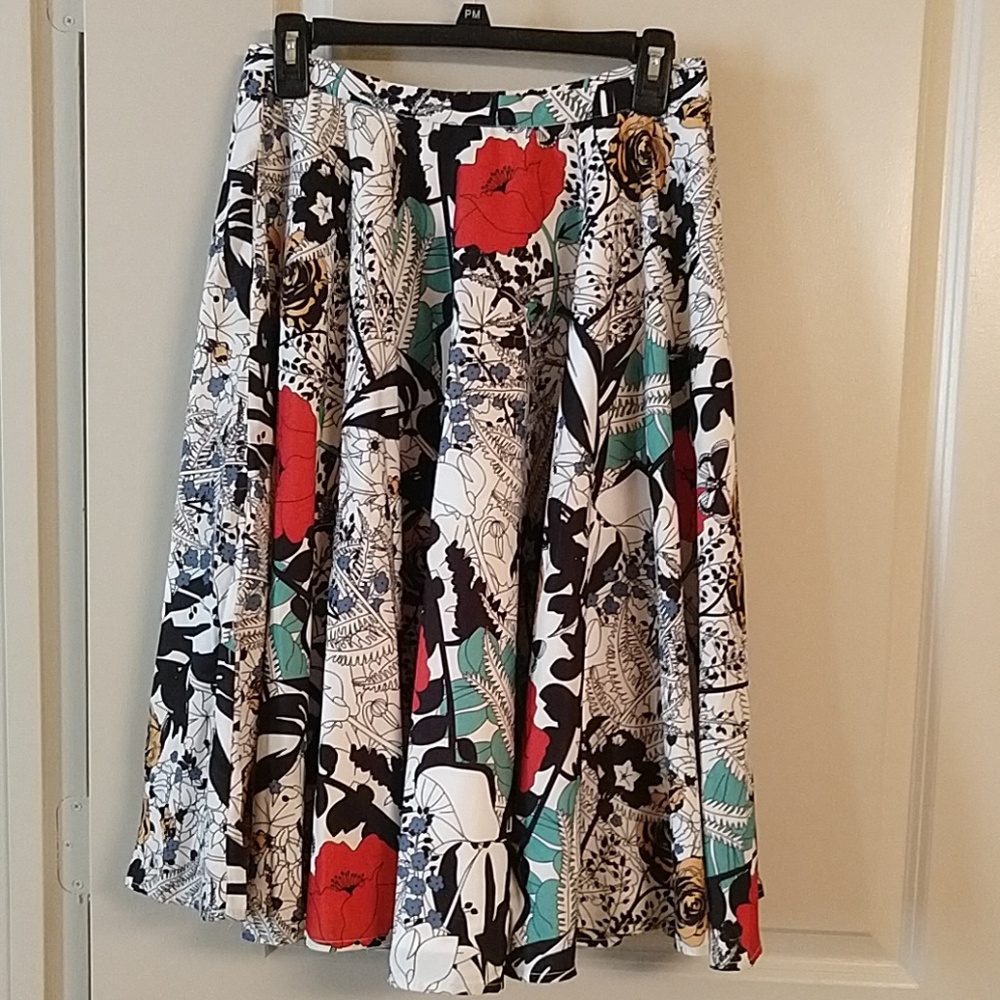 Modcloth x Dupenny midi skirt